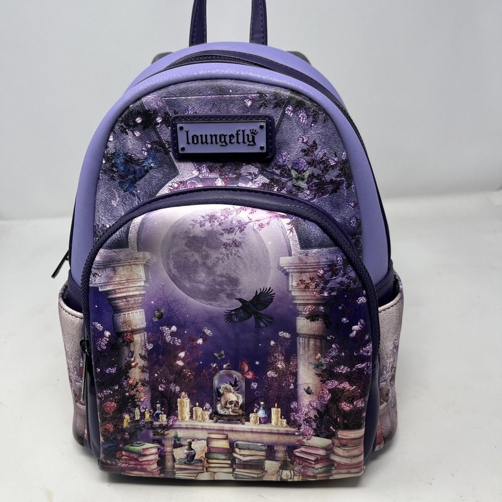 Loungefly Dark Academia Mini Backpack Books A Million Fantasy Bag Literature